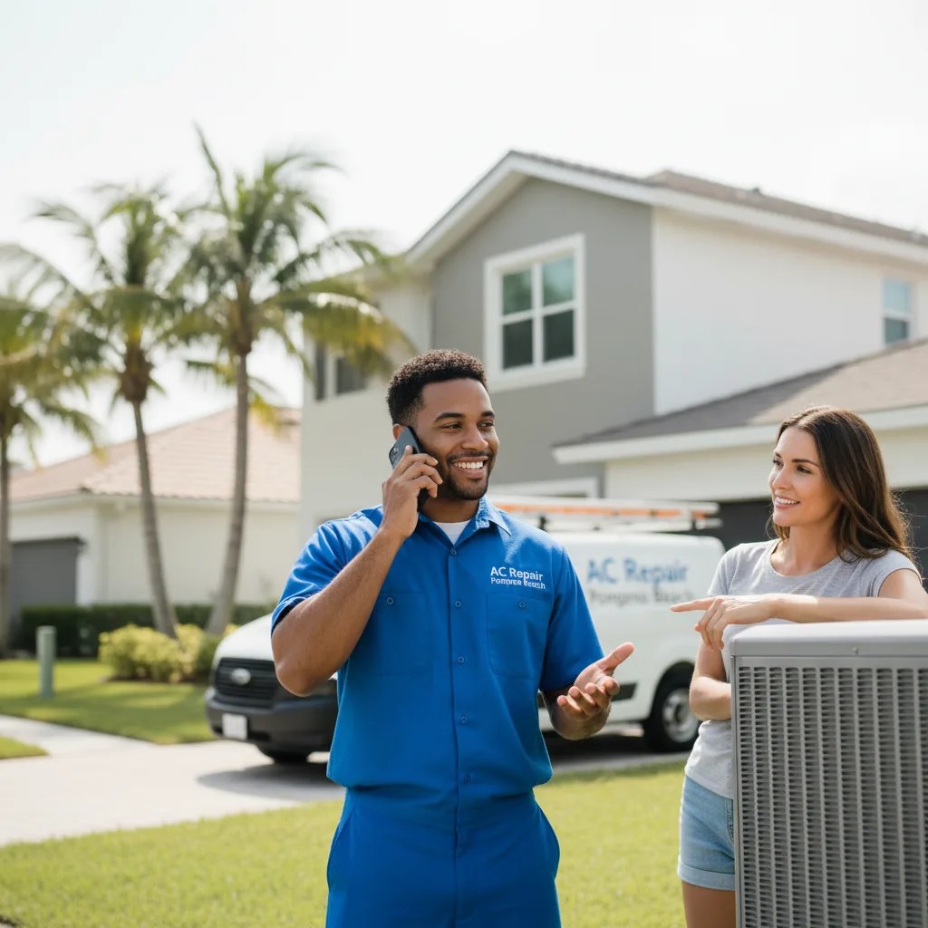 AC Repair Pompano Beach customer support in Cottleville